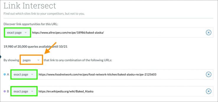 Інструмент Link Explorer